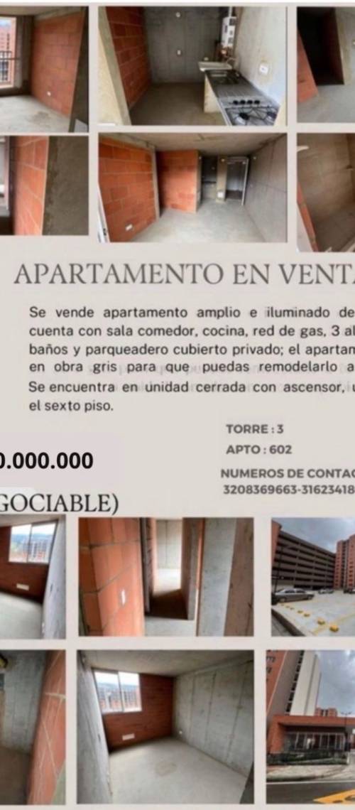 Apartamento en venta en Zipaquirá