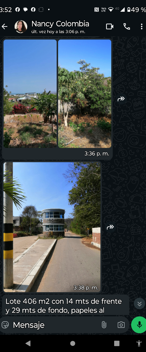 Lote en venta en Tubará
