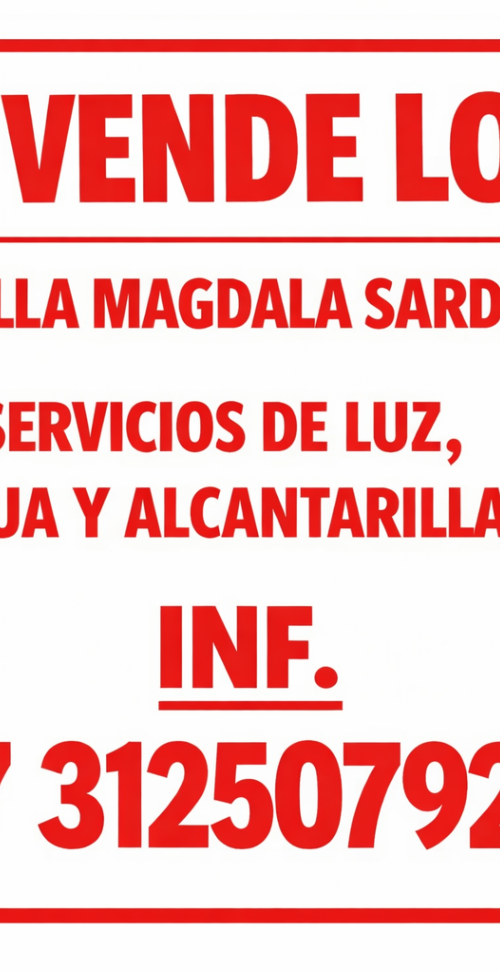 Lote en venta en Sardinata