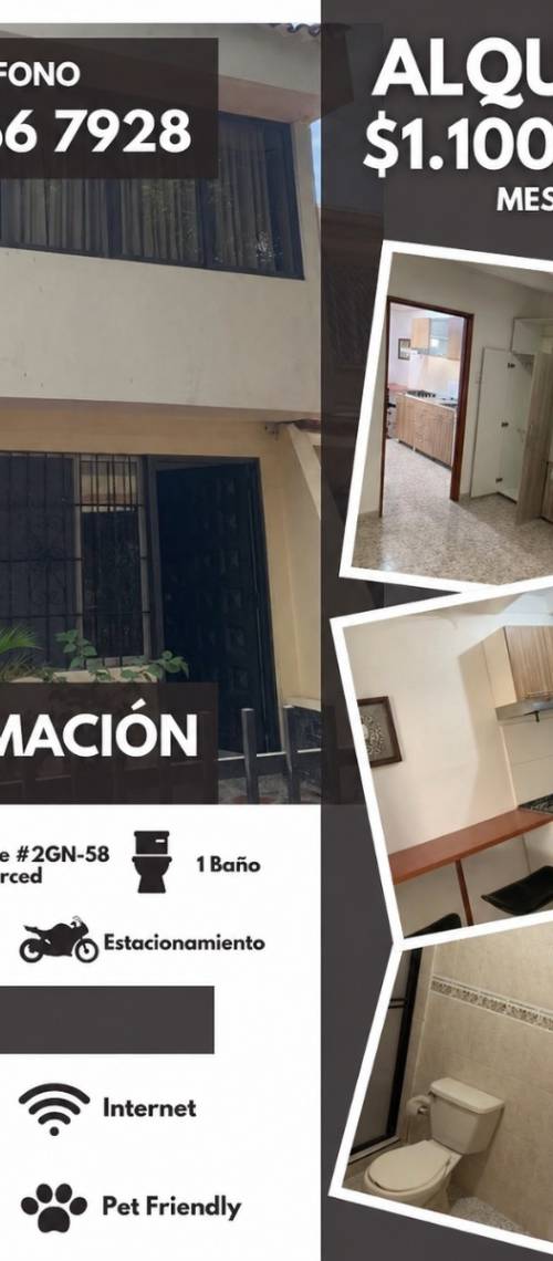 Apartaestudios en arriendo en Cali